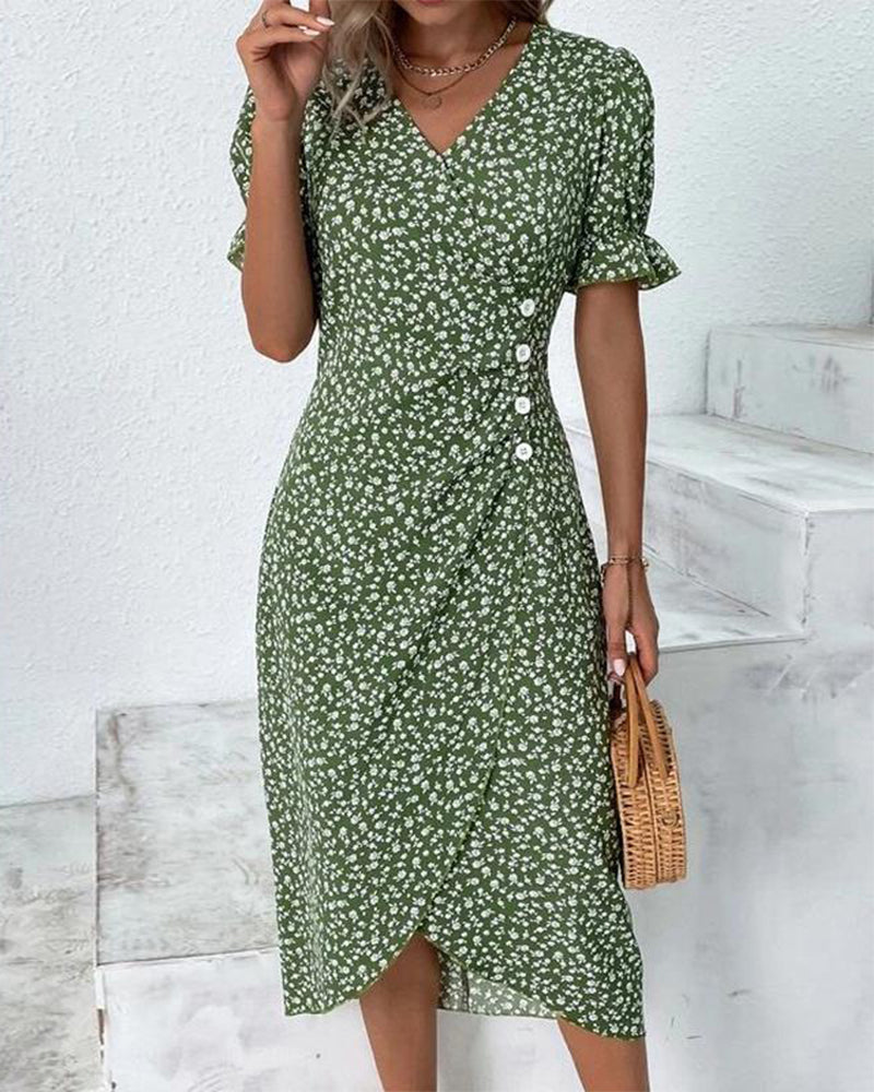 Fiona – Leichtes Sommerkleid mit Blumenmuster