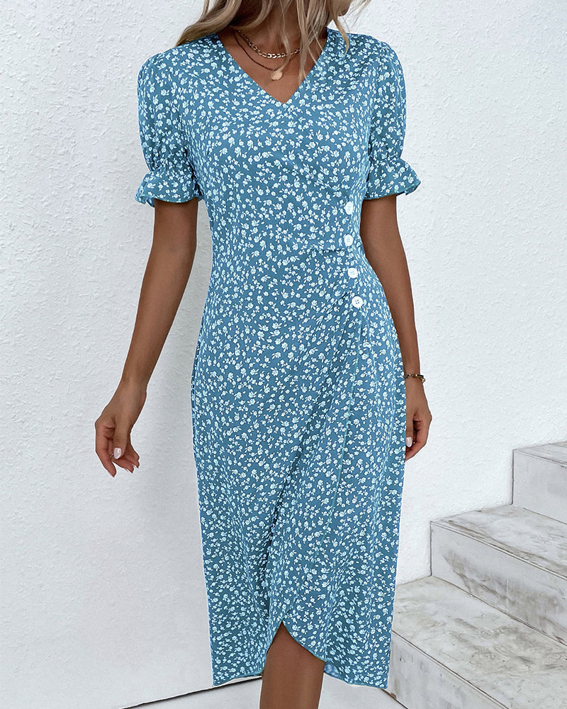 Fiona – Leichtes Sommerkleid mit Blumenmuster