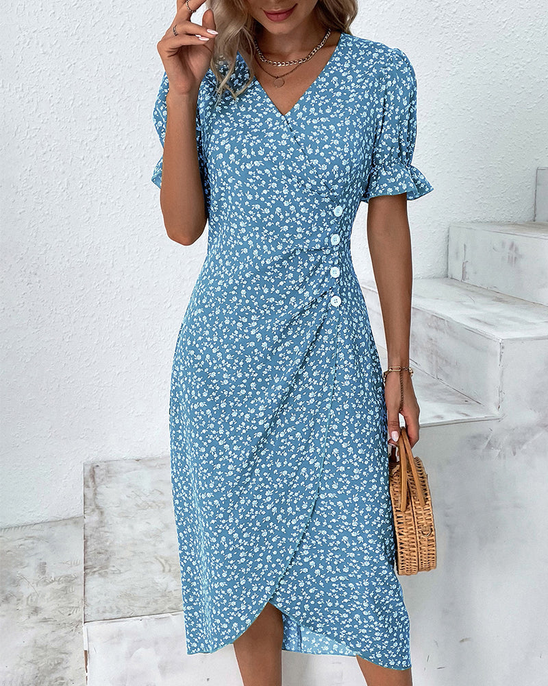 Fiona – Leichtes Sommerkleid mit Blumenmuster