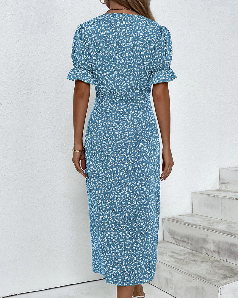 Fiona – Leichtes Sommerkleid mit Blumenmuster