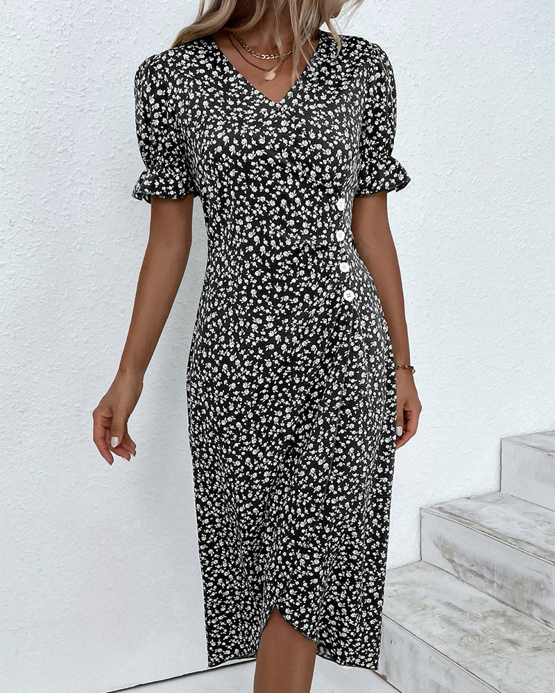 Fiona – Leichtes Sommerkleid mit Blumenmuster
