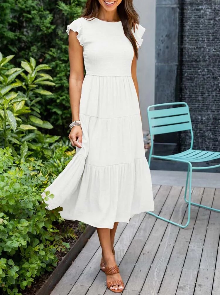 Marlene – Elegantes Kleid mit Bauchabdeckung
