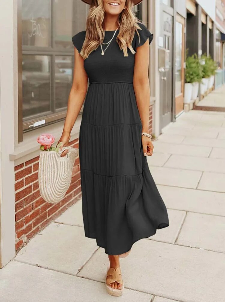 Marlene – Elegantes Kleid mit Bauchabdeckung