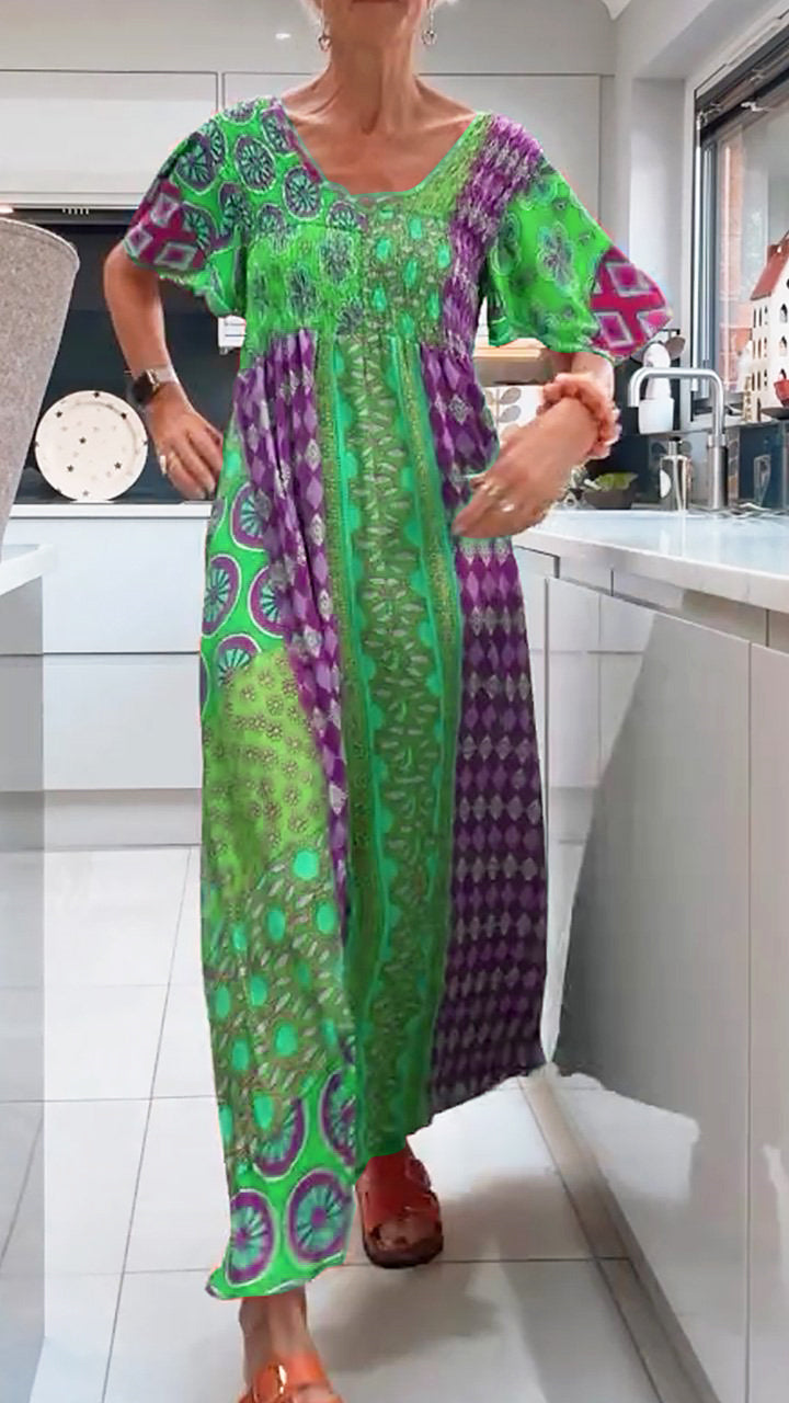 Valerie – Kleid mit Paisley Muster