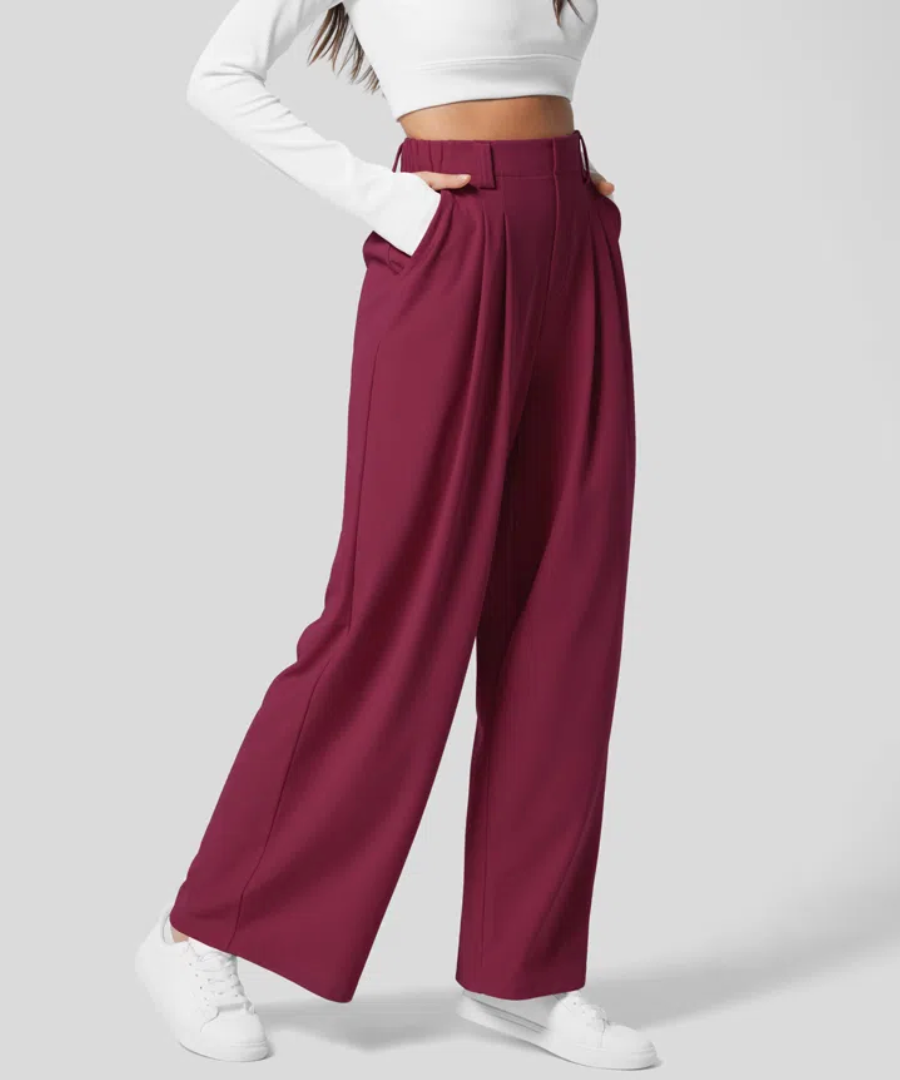 LUSSO™ - Stilvolle Hohe Taille Elastische Hose
