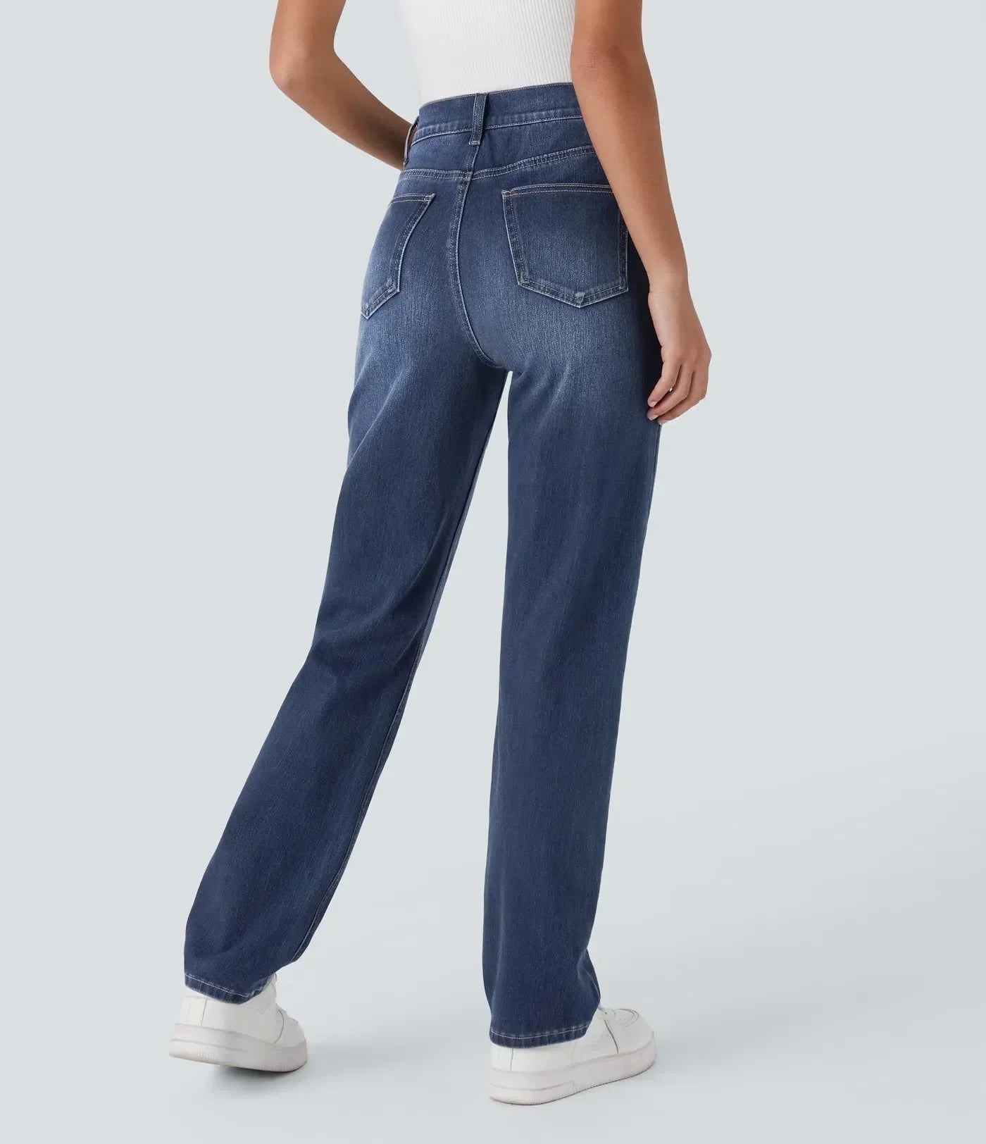 LUSSO™ | Bequeme Hose mit Hohem Bund und Elastischem Material