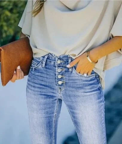 LUSSO™ - Hochtaillierte Jeans