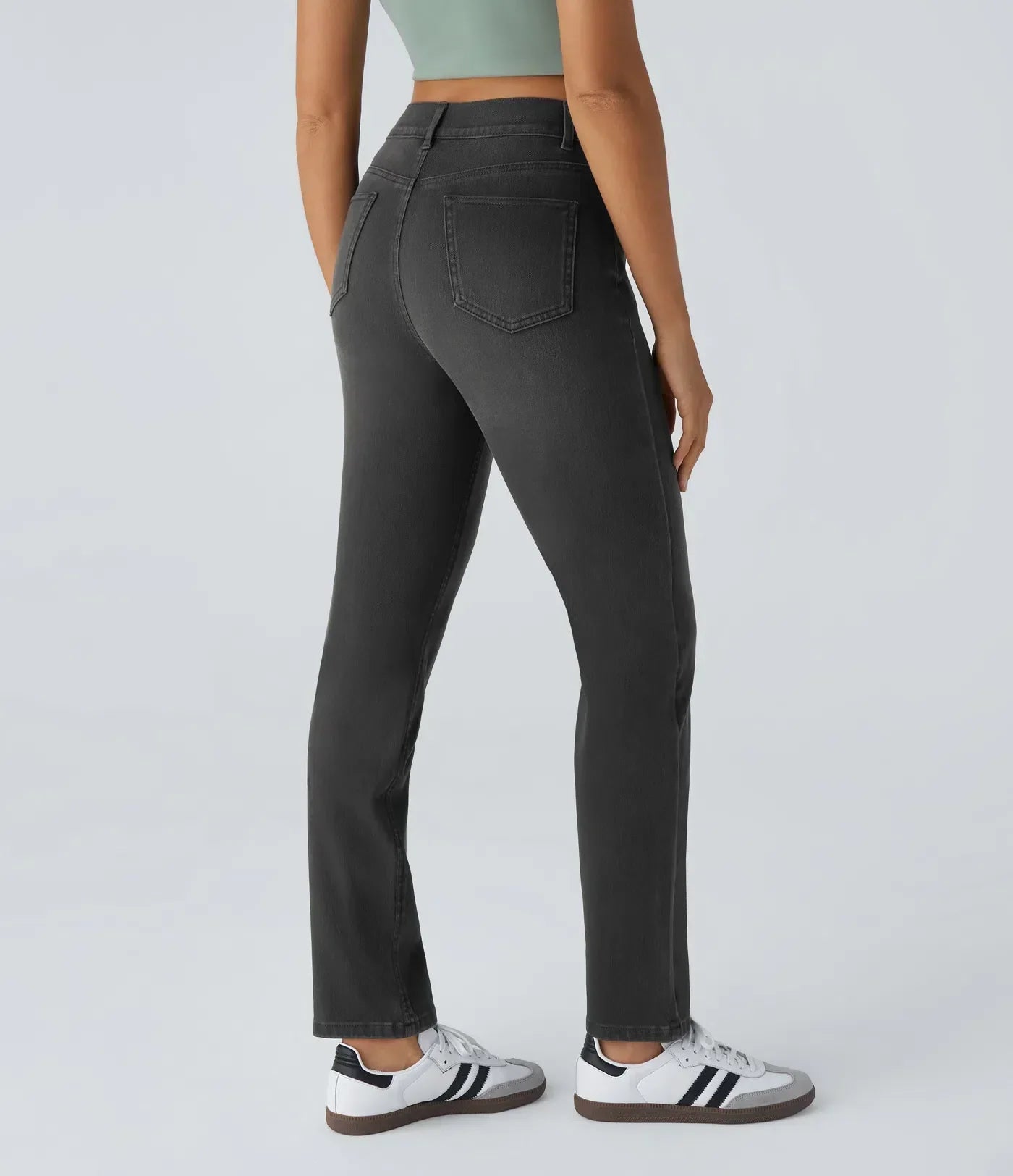 LUSSO™ | Bequeme Hose mit Hohem Bund und Elastischem Material