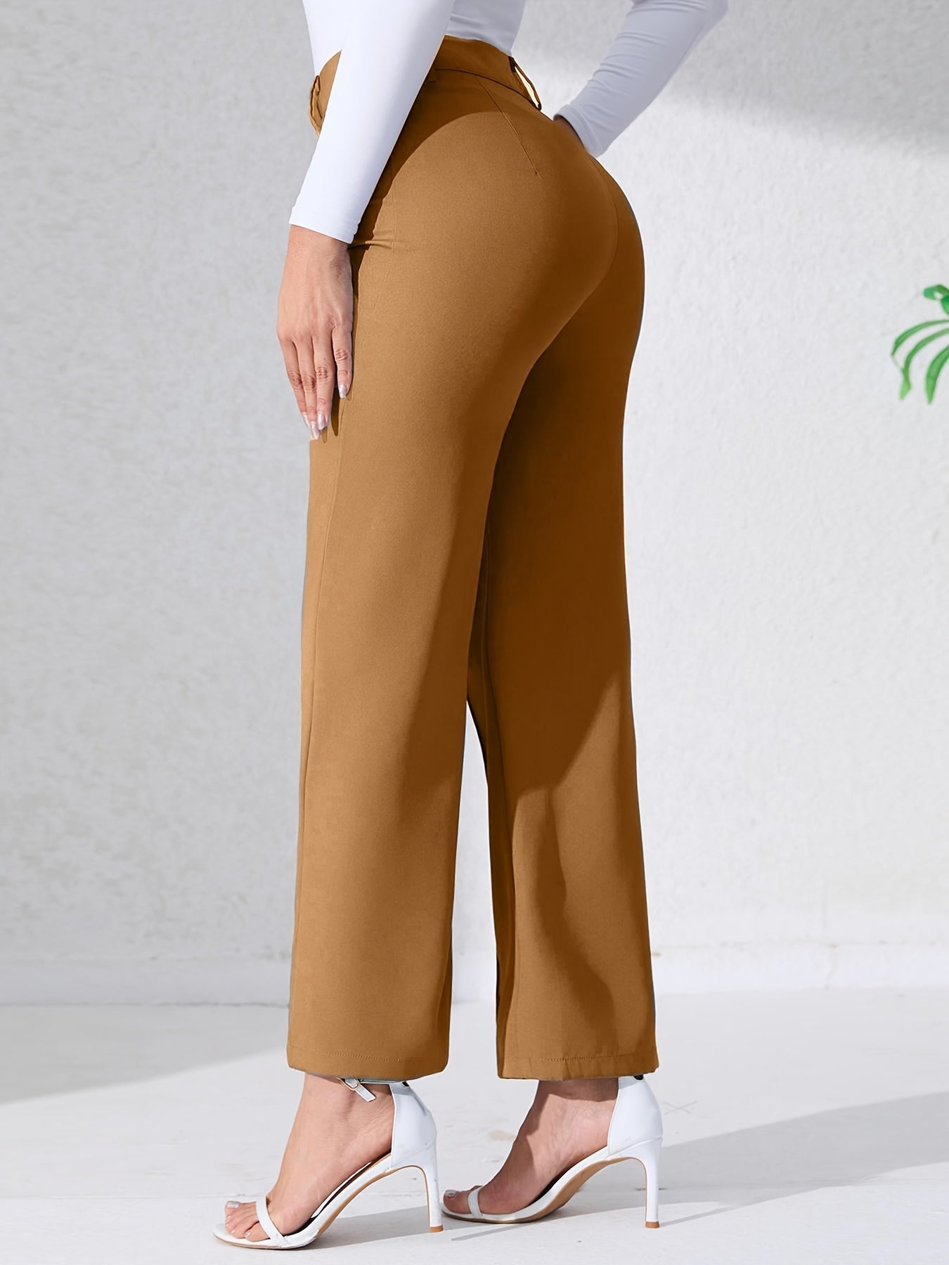 LUSSO™ – Premium High Waist Hose mit weitem Bein