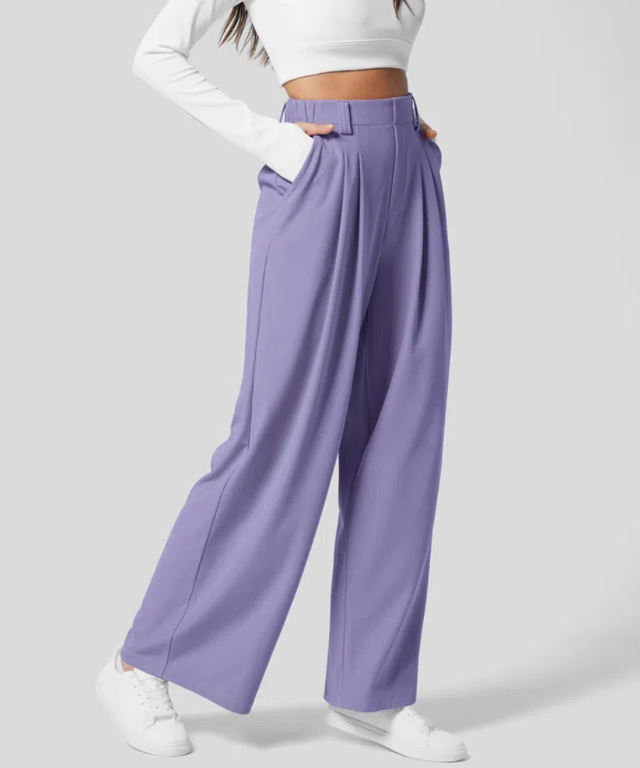 LUSSO™ - Stilvolle Hohe Taille Elastische Hose
