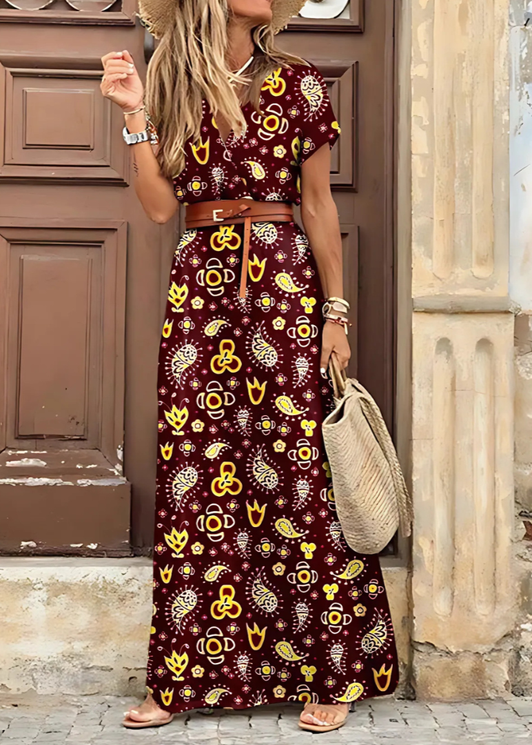 Adriana – Boho-Chic Sommerkleid