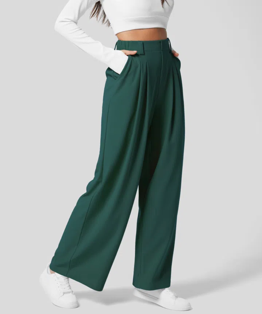 LUSSO™ - Stilvolle Hohe Taille Elastische Hose