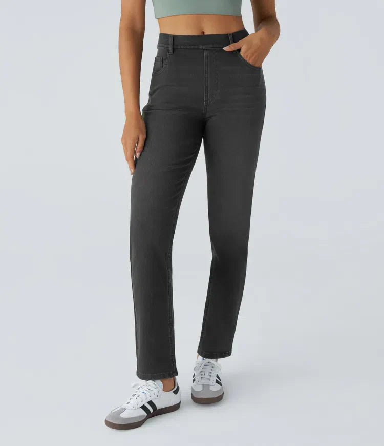 LUSSO™ | Bequeme Hose mit Hohem Bund und Elastischem Material