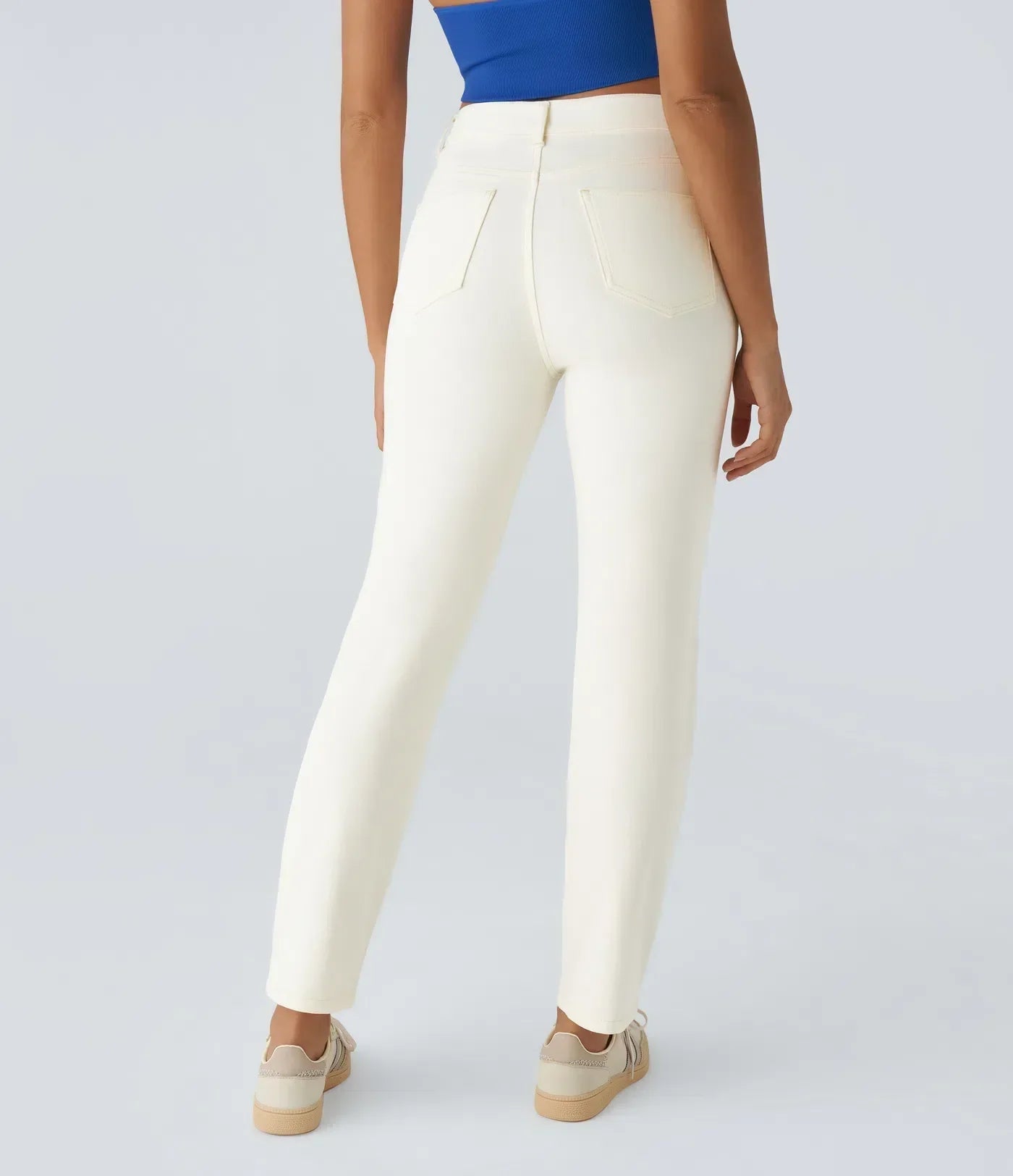 LUSSO™ | Bequeme Hose mit Hohem Bund und Elastischem Material