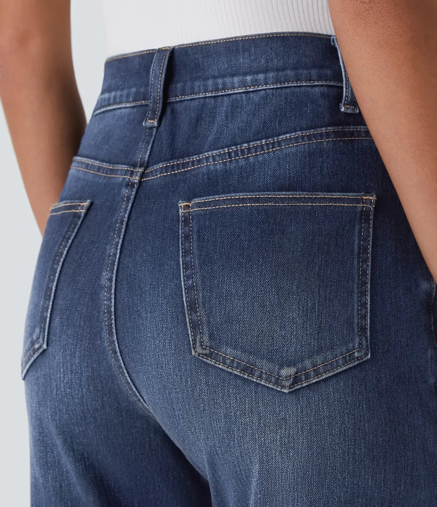 LUSSO™ | Bequeme Hose mit Hohem Bund und Elastischem Material