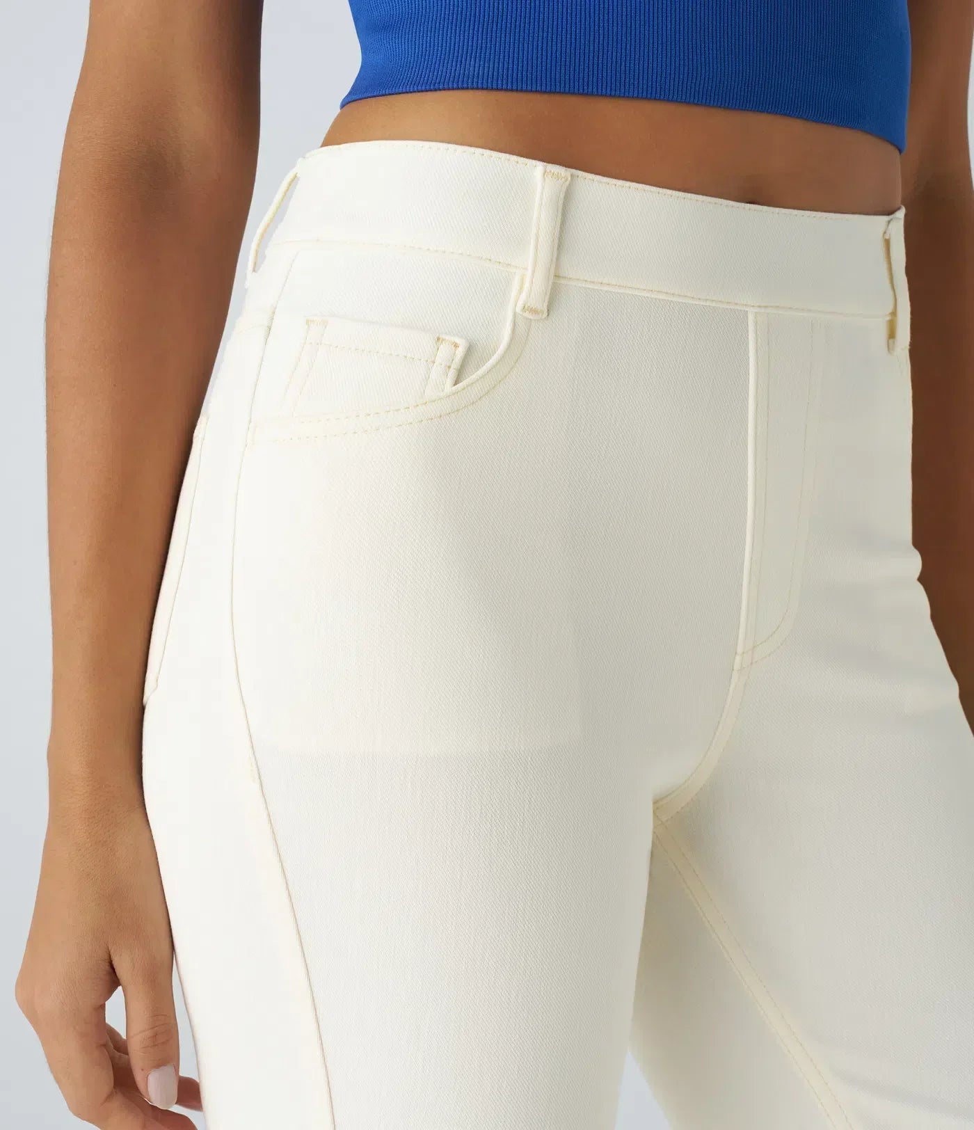 LUSSO™ | Bequeme Hose mit Hohem Bund und Elastischem Material