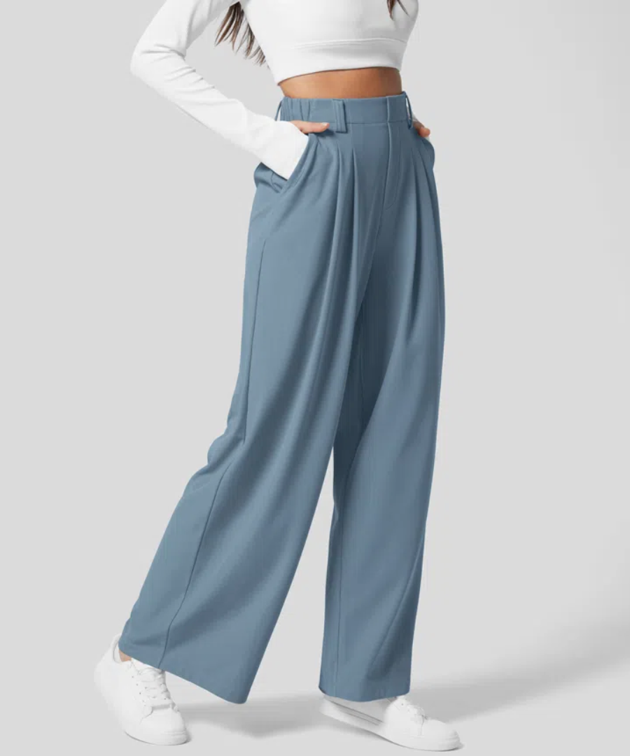 LUSSO™ - Stilvolle Hohe Taille Elastische Hose