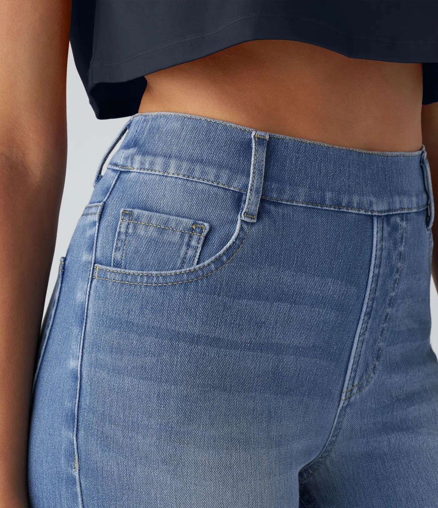 LUSSO™ | Bequeme Hose mit Hohem Bund und Elastischem Material