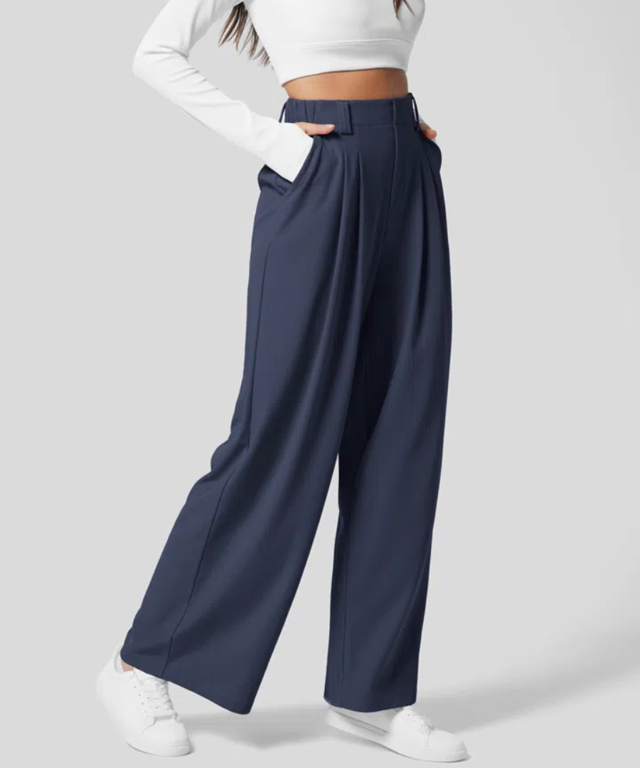 LUSSO™ - Stilvolle Hohe Taille Elastische Hose