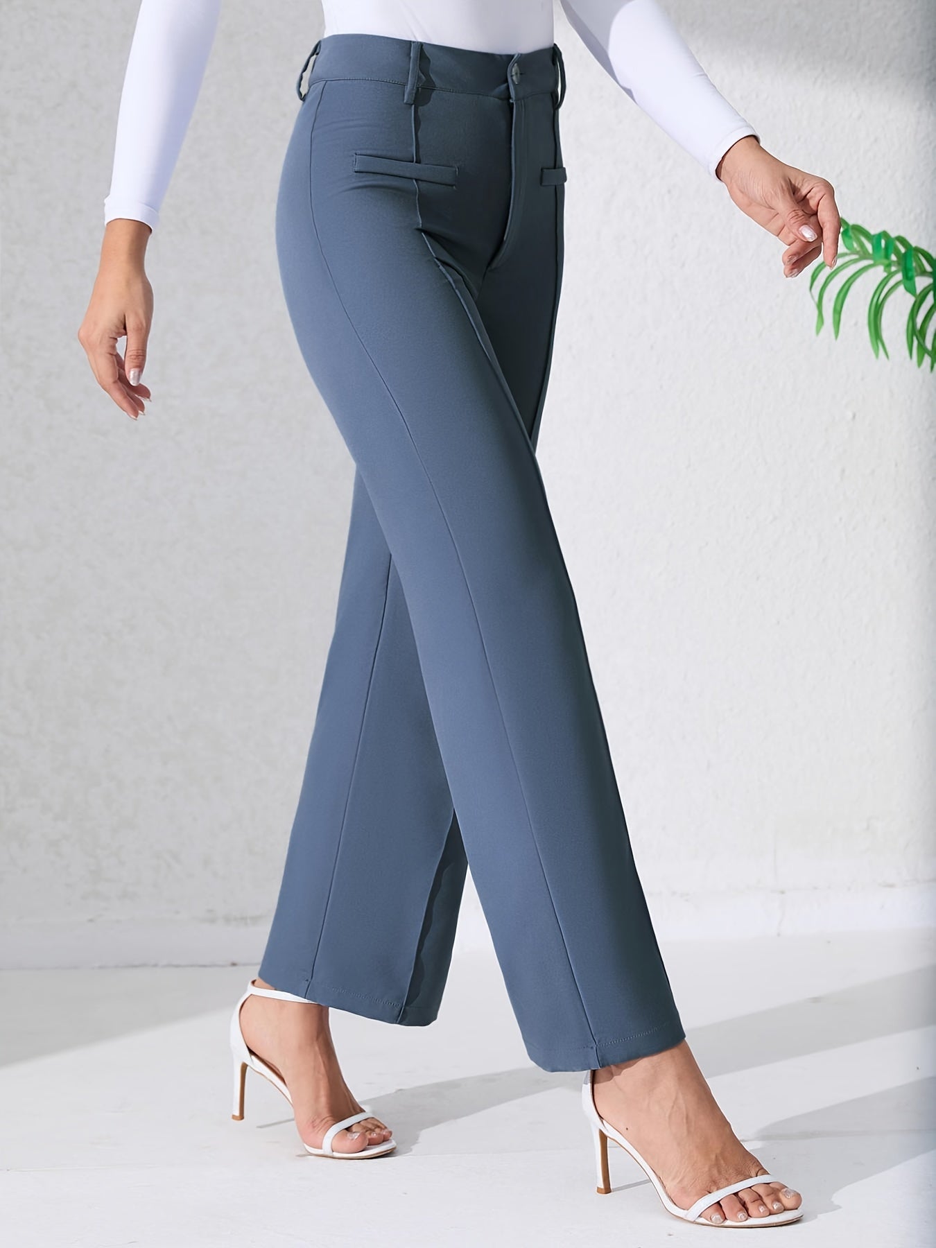 LUSSO™ – Premium High Waist Hose mit weitem Bein