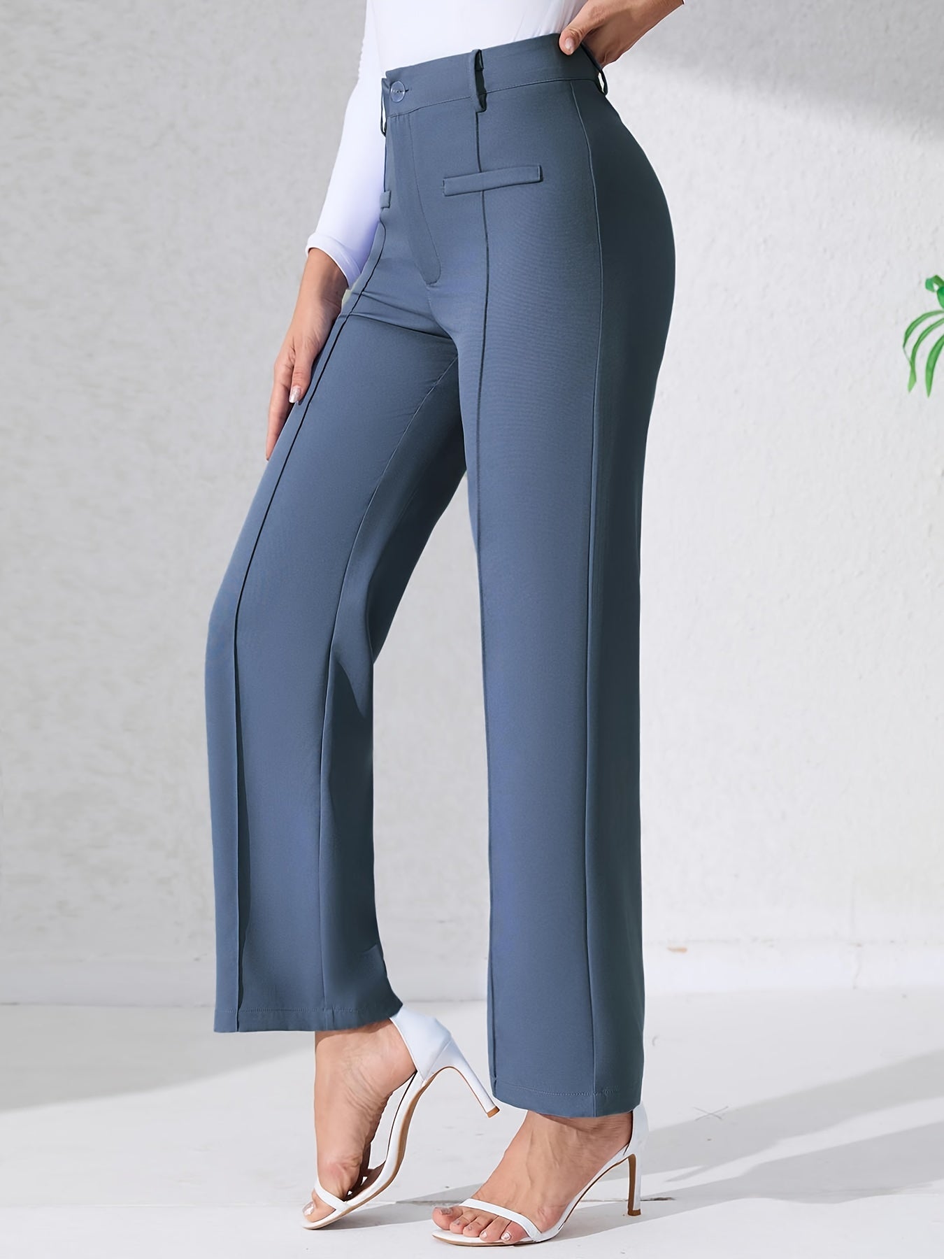 LUSSO™ – Premium High Waist Hose mit weitem Bein
