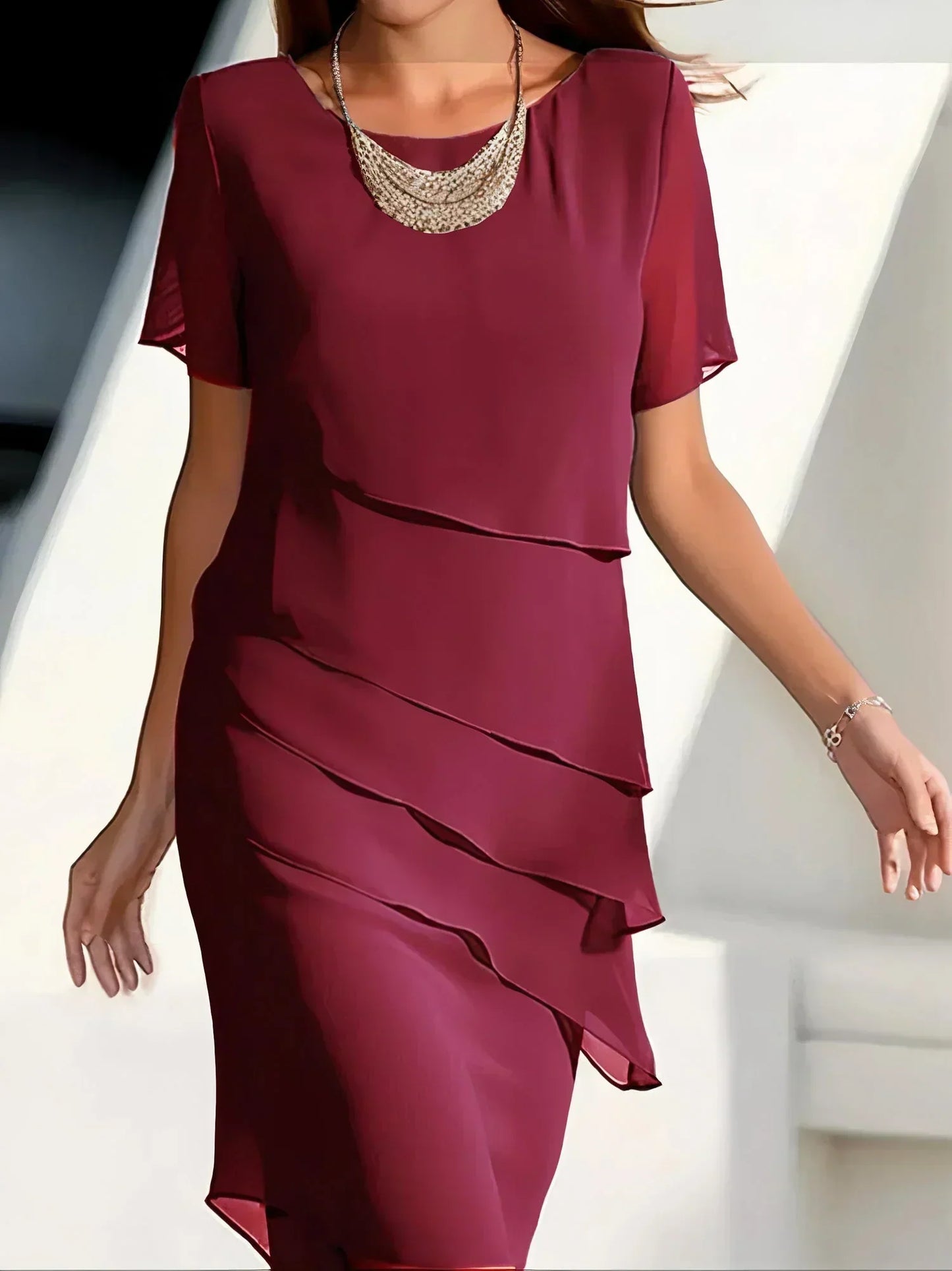 Leslie – Elegantes Kleid mit Bauchbedeckung