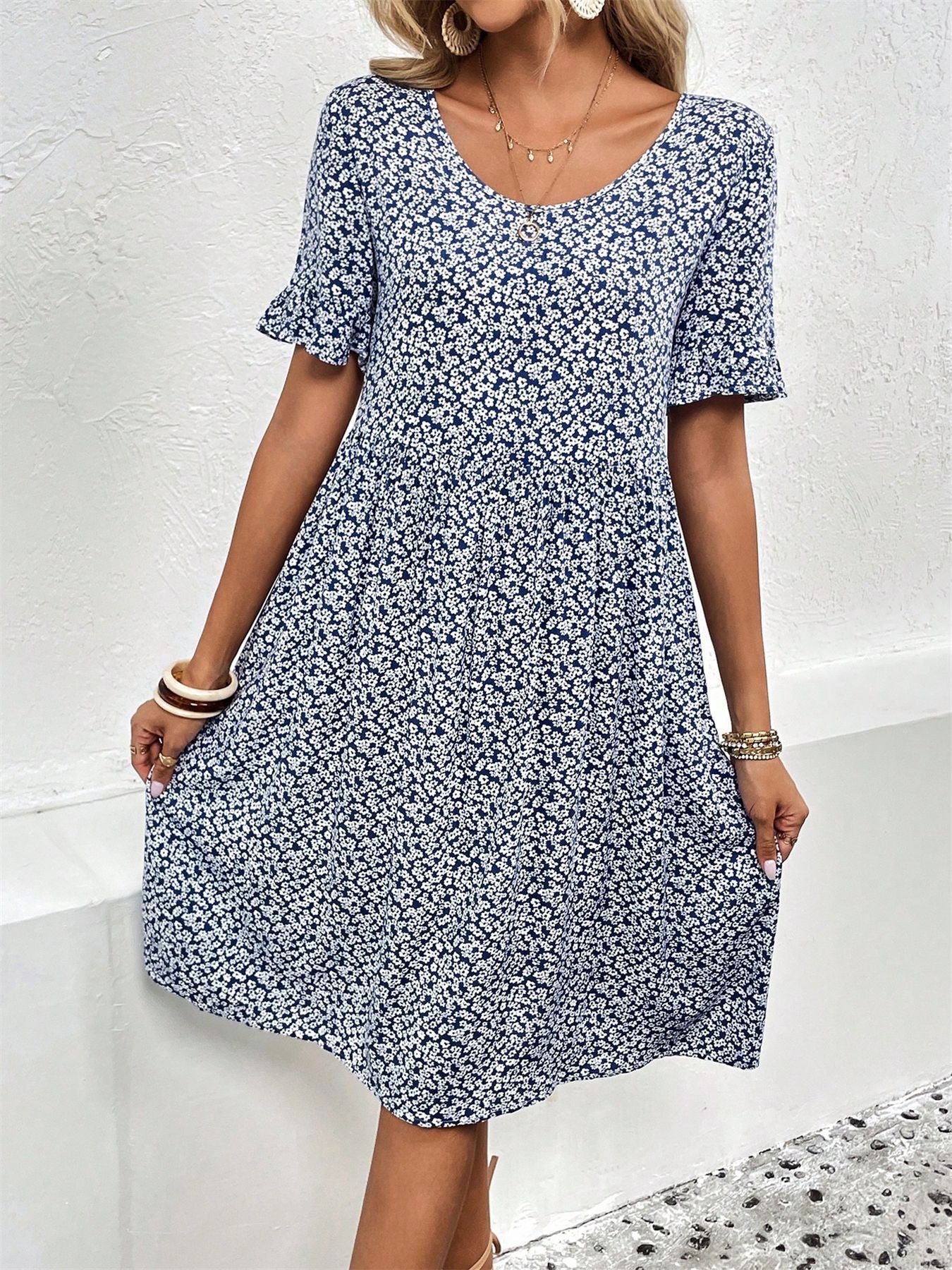 Agatha – Sommerkleid mit Blütenprint