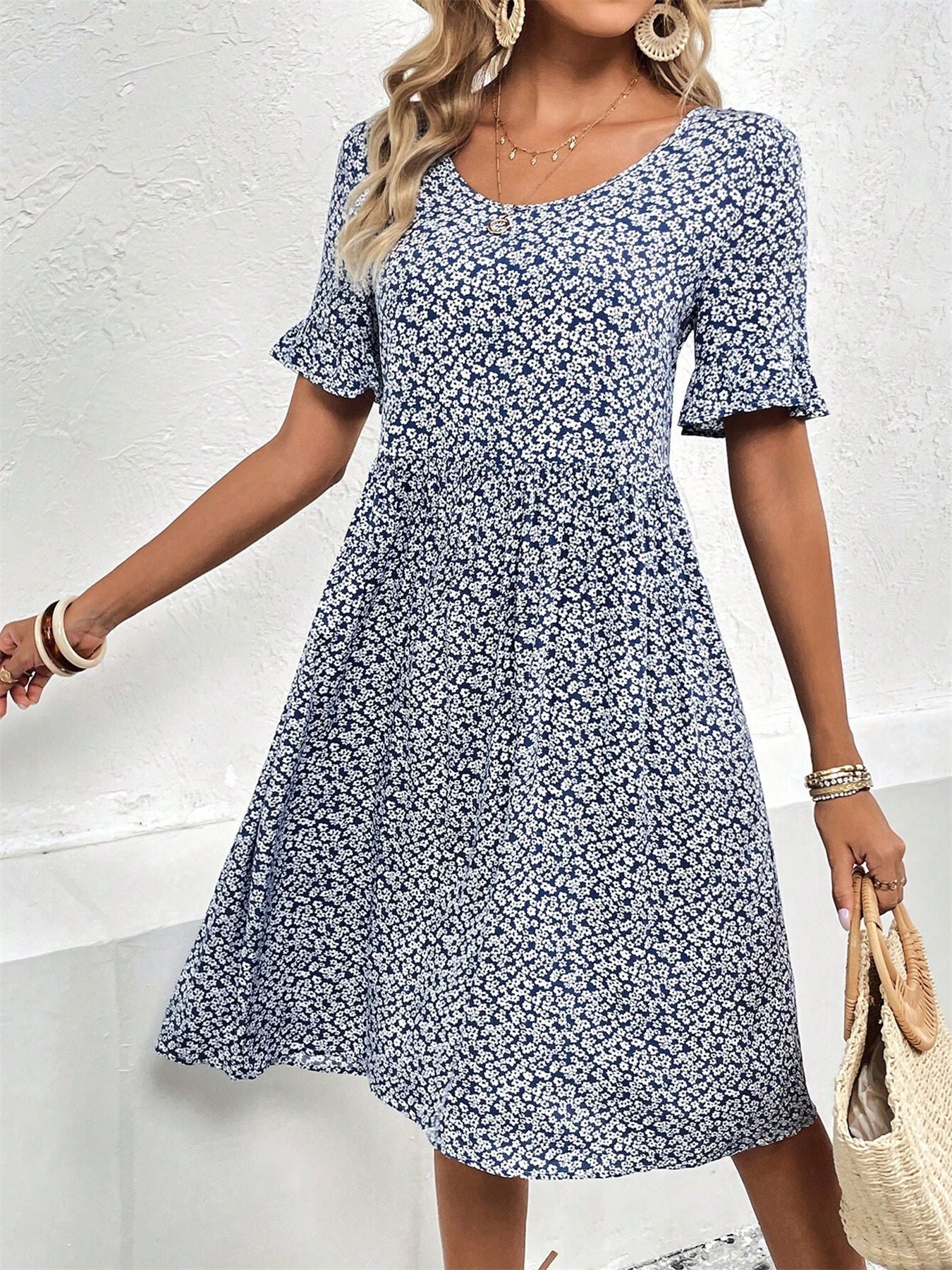 Agatha – Sommerkleid mit Blütenprint