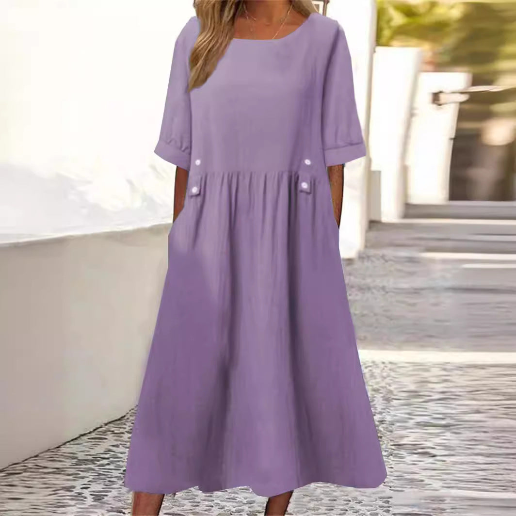 Chloe - Sommer Midikleid