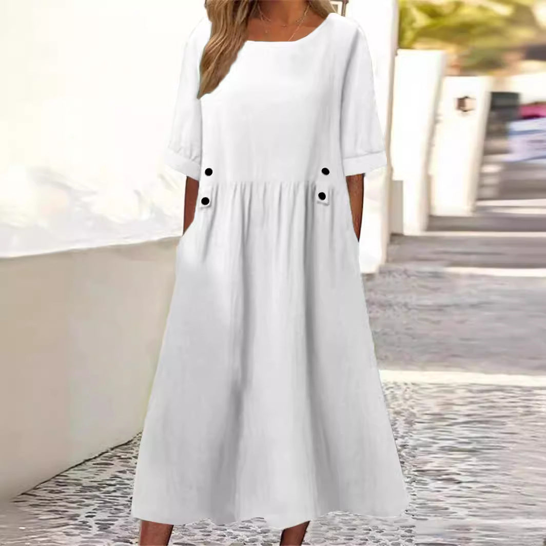 Chloe - Sommer Midikleid