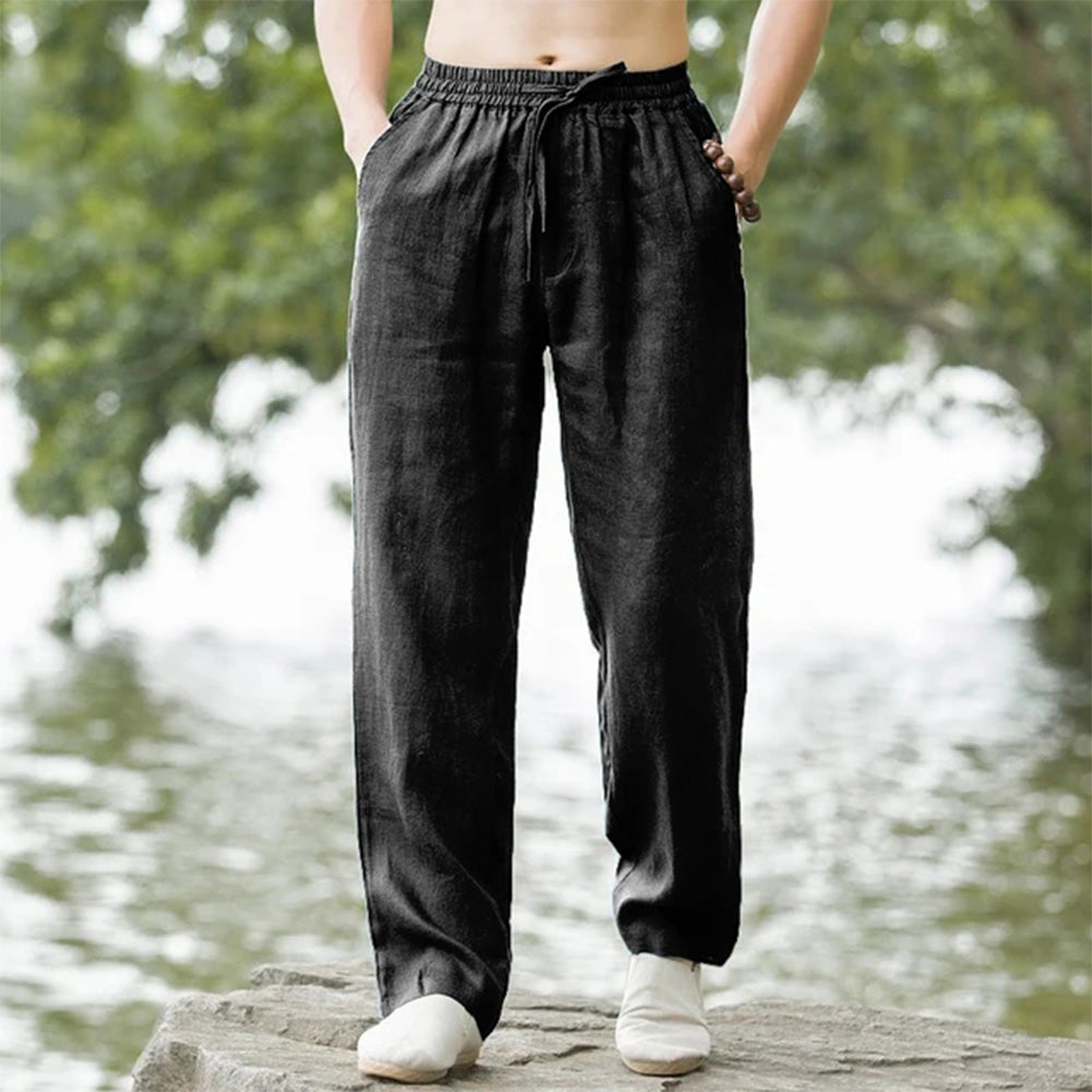 LUSSO™ – Sommerliche Leinenhose mit entspannter Silhouette