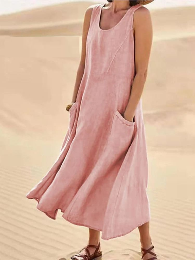 Rachel – Ärmelloses Sommerkleid