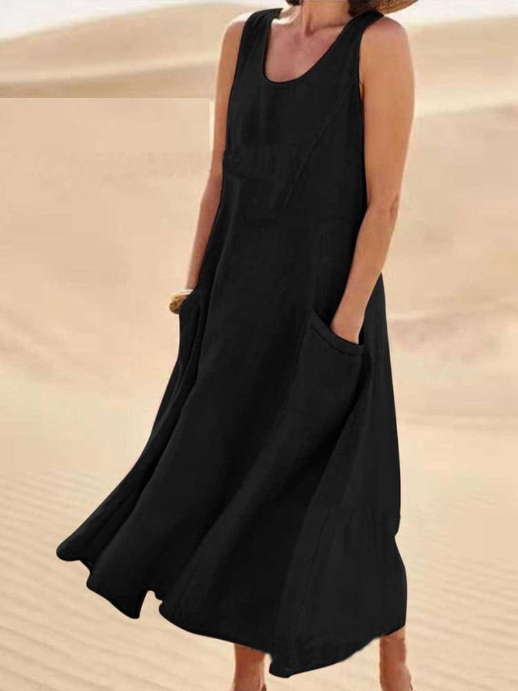 Rachel – Ärmelloses Sommerkleid