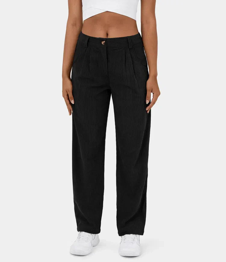 LUSSO™ – Figurbetonte Relaxhose mit weitem Bein