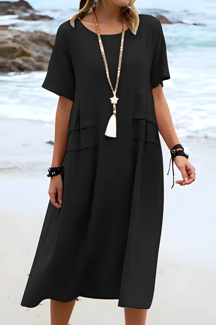 Clarisse – Elegantes Kleid mit Bauchbedeckung