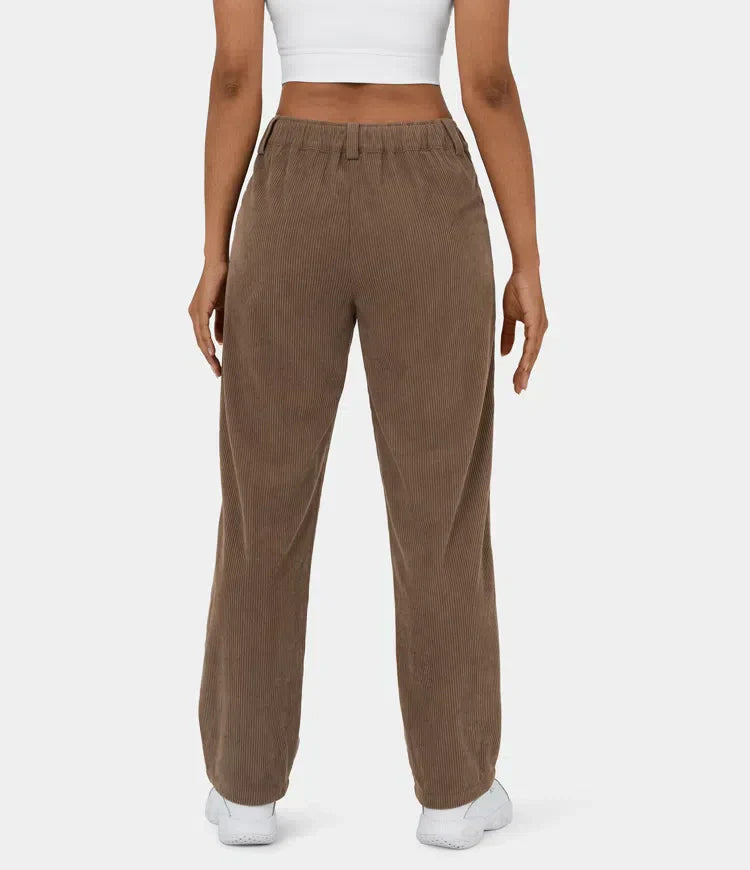 LUSSO™ – Figurbetonte Relaxhose mit weitem Bein