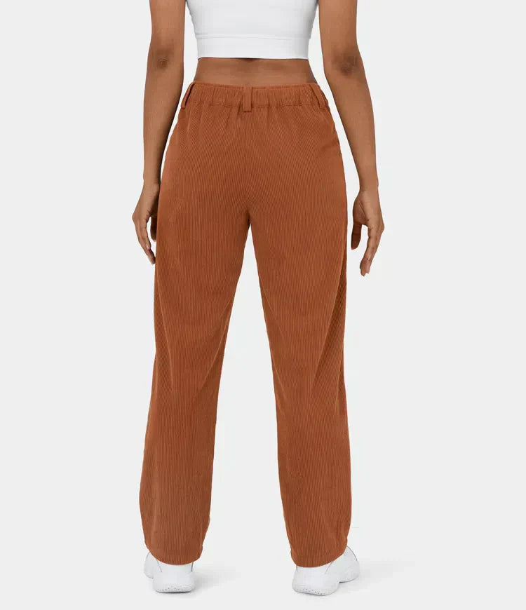 LUSSO™ – Figurbetonte Relaxhose mit weitem Bein