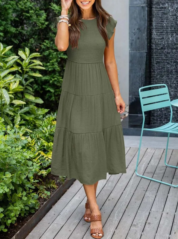 Marlene – Elegantes Kleid mit Bauchabdeckung
