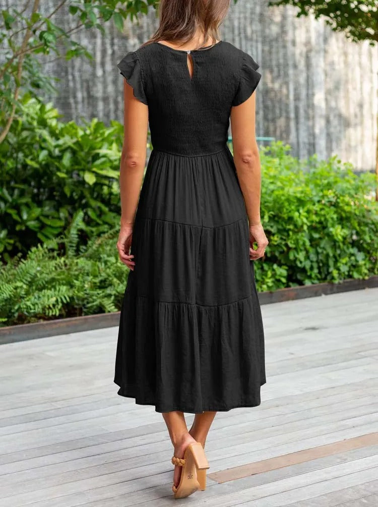 Marlene – Elegantes Kleid mit Bauchabdeckung