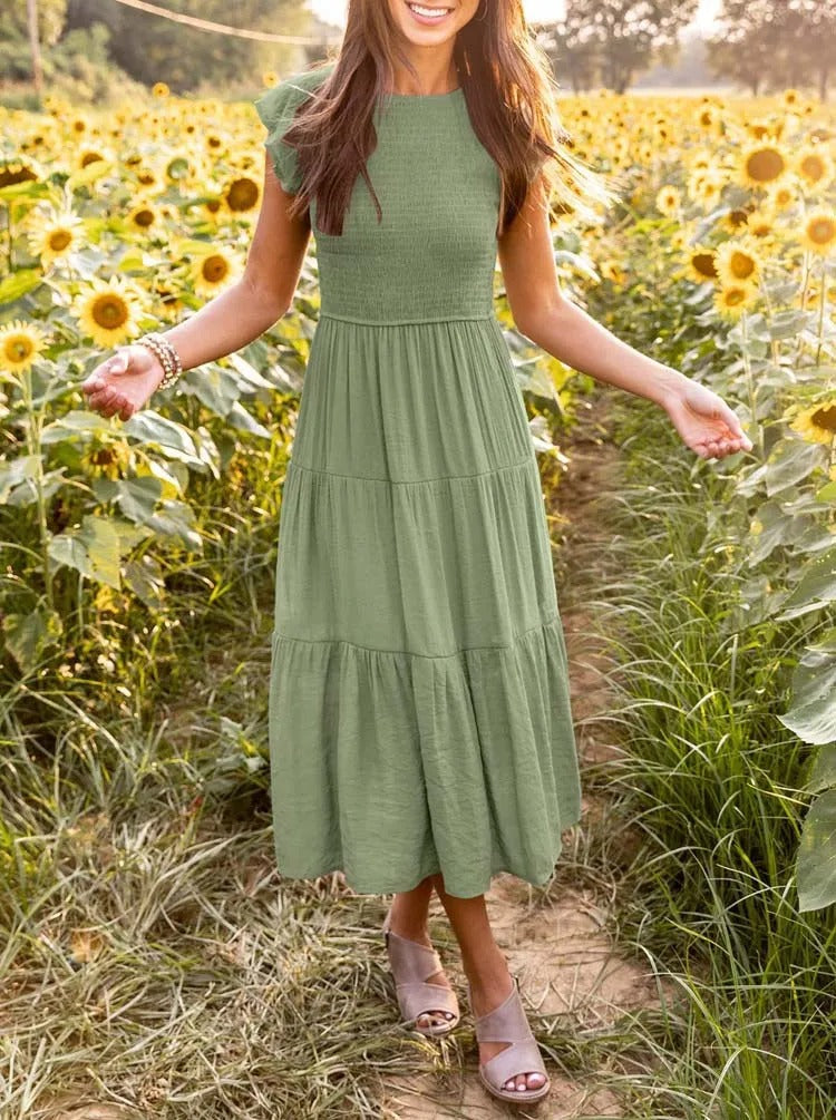 Marlene – Elegantes Kleid mit Bauchabdeckung
