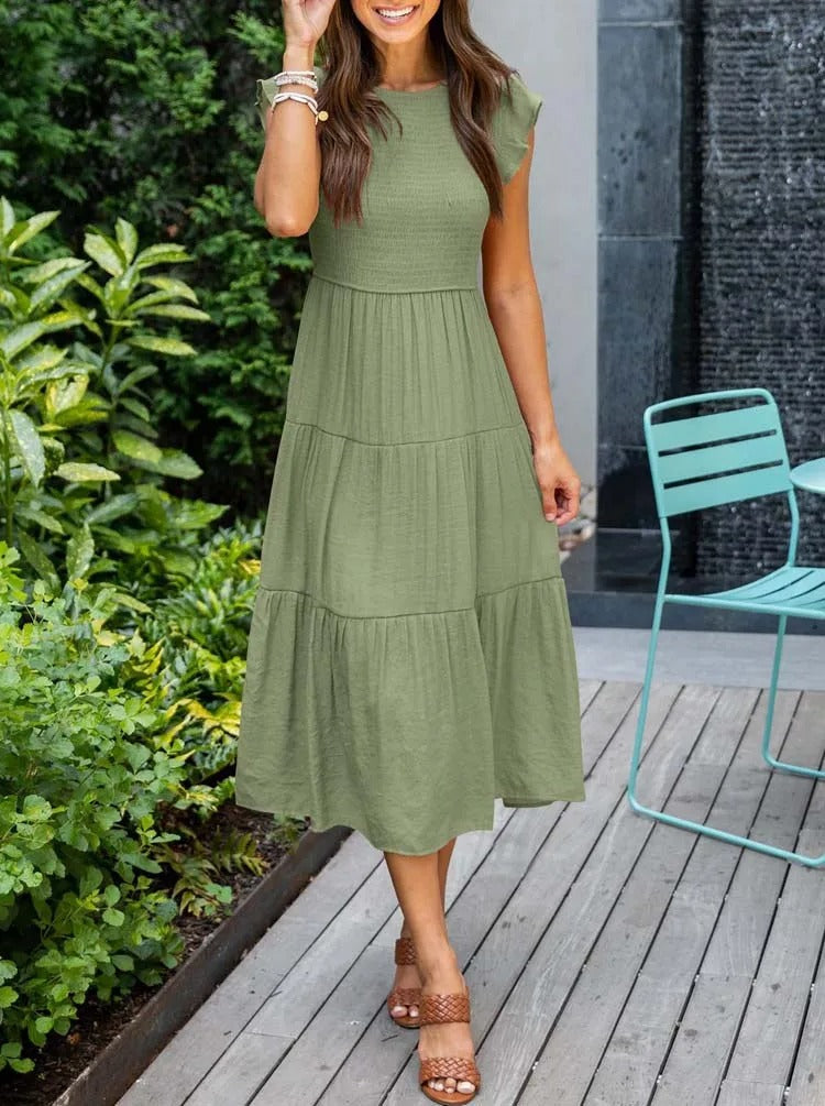Marlene – Elegantes Kleid mit Bauchabdeckung