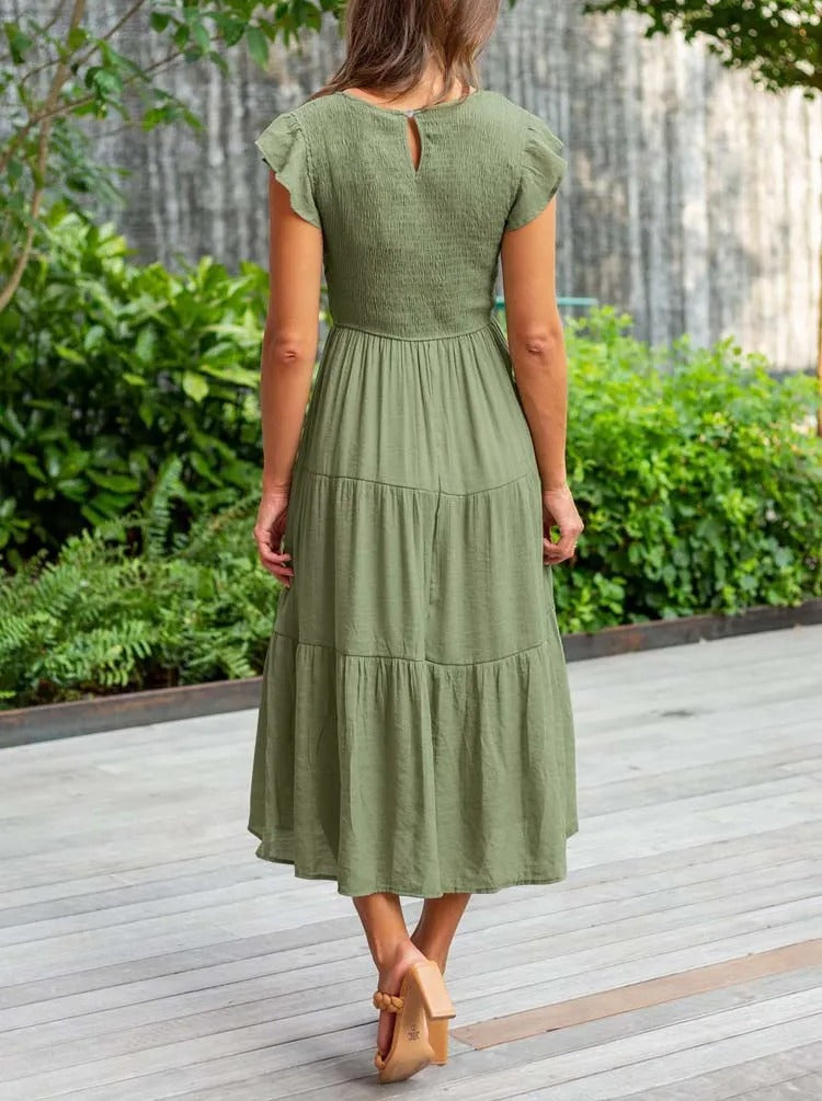 Marlene – Elegantes Kleid mit Bauchabdeckung