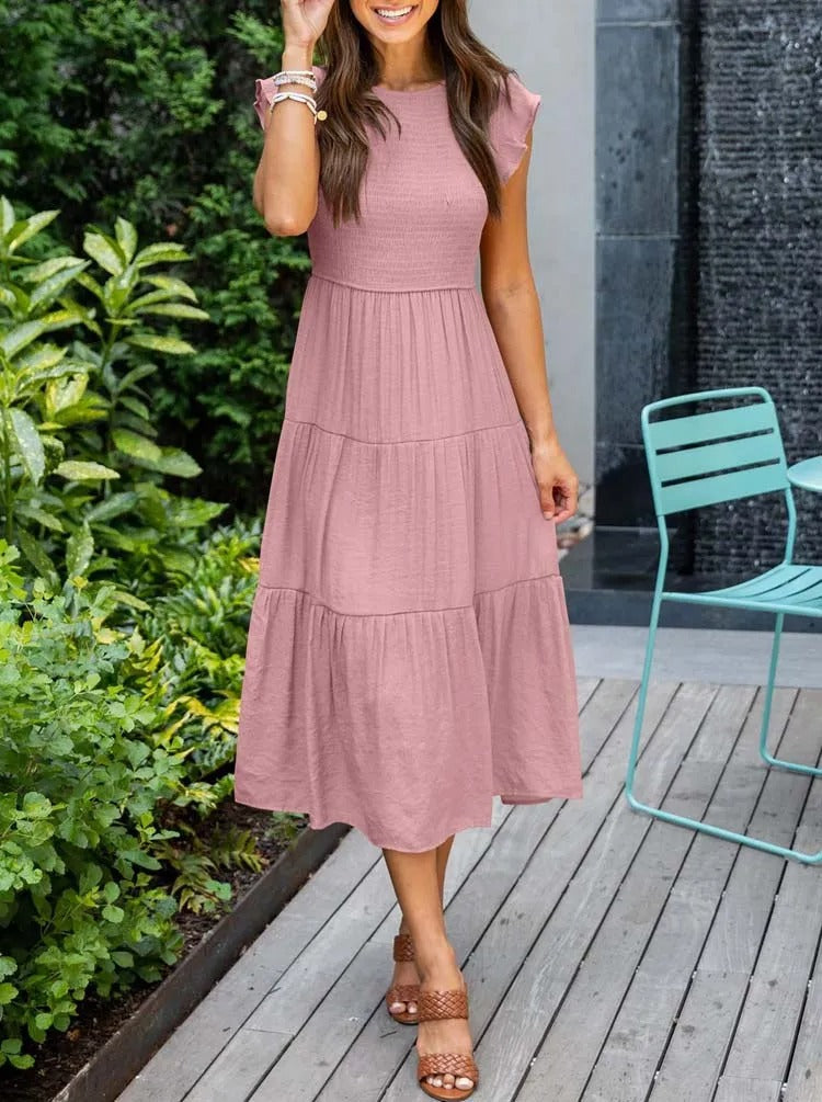 Marlene – Elegantes Kleid mit Bauchabdeckung