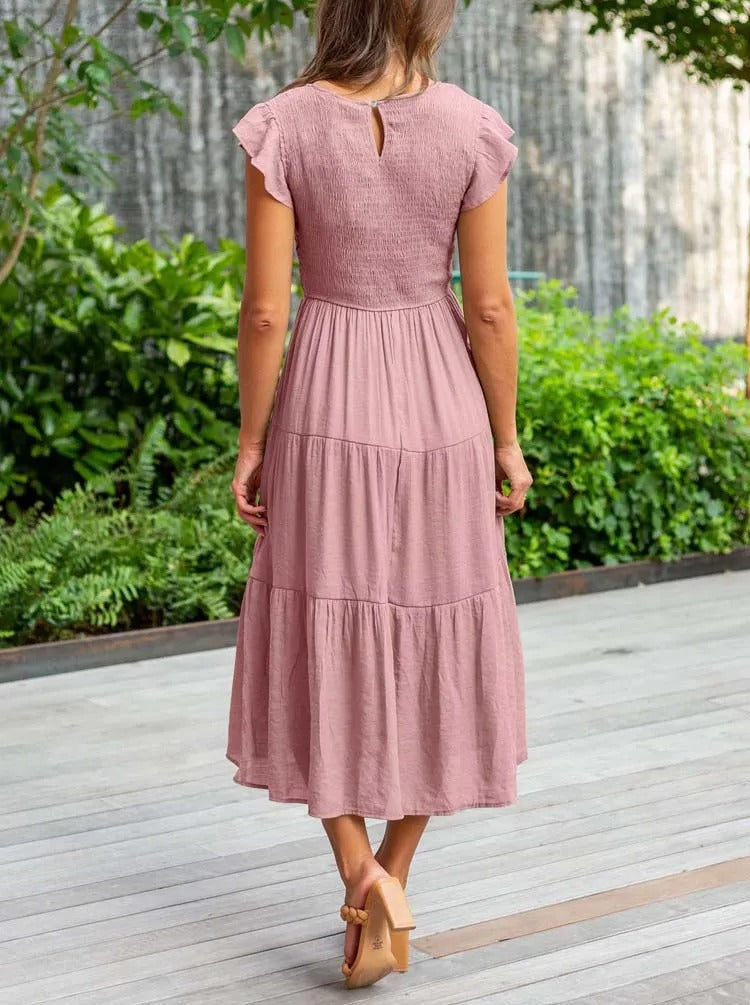 Marlene – Elegantes Kleid mit Bauchabdeckung