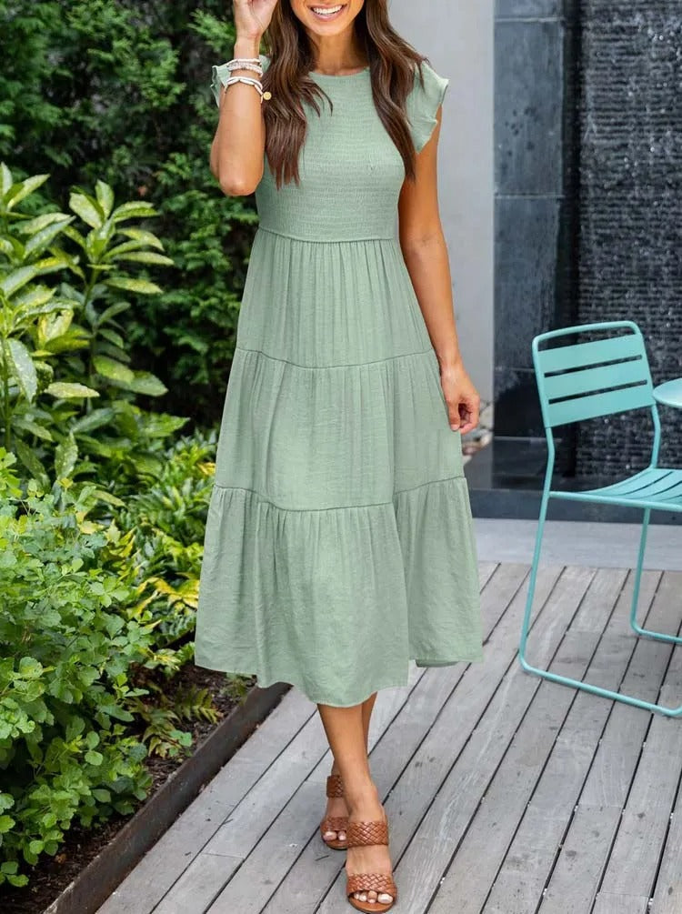 Marlene – Elegantes Kleid mit Bauchabdeckung