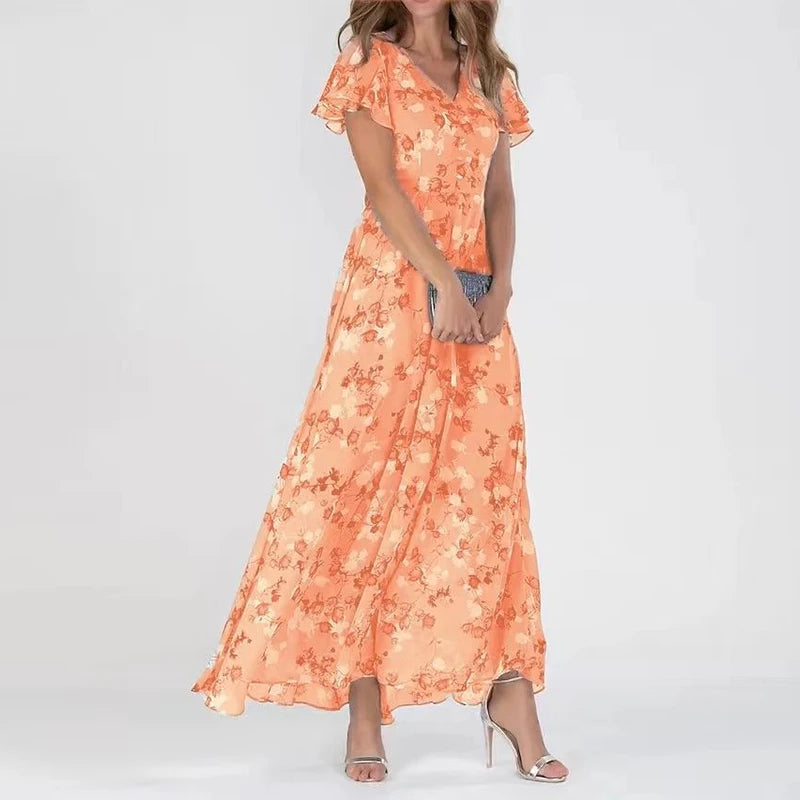 Eleanor – Elegantes Midi-Kleid