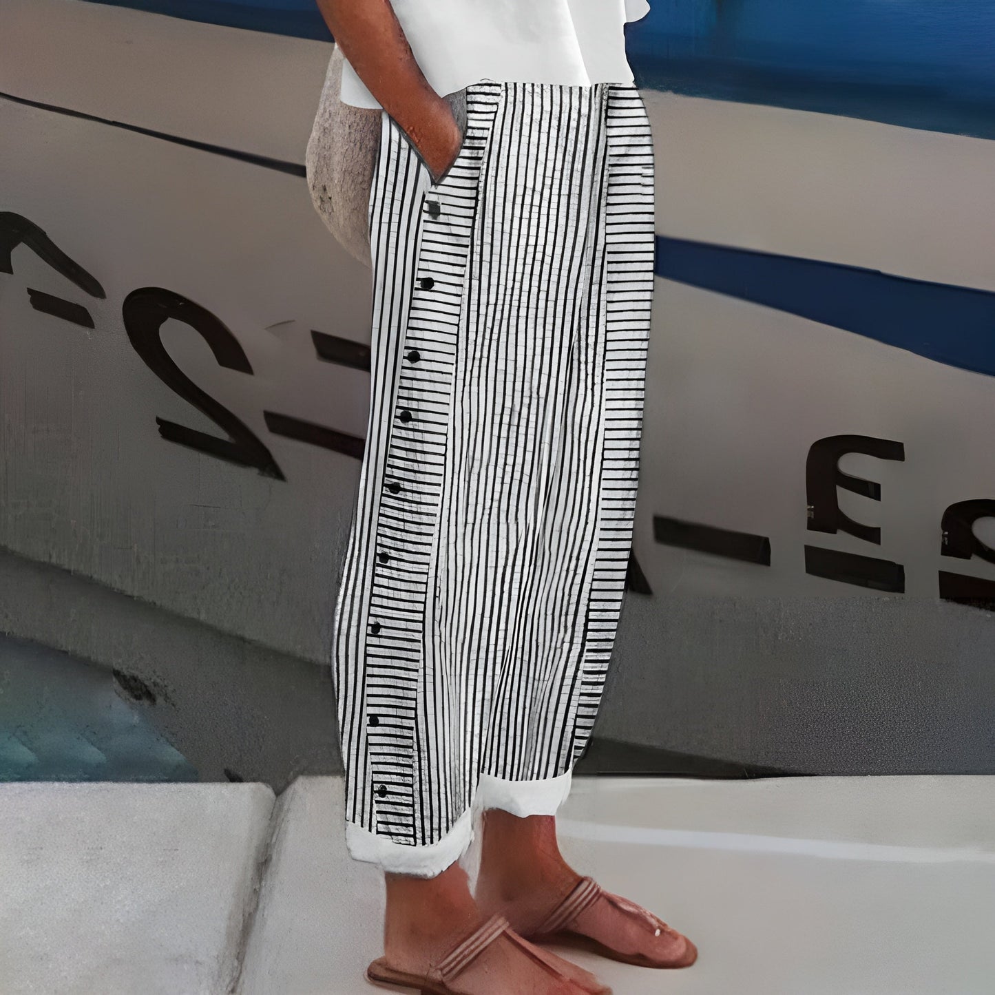 LUSSO™ - Zeitlose Leinenhose aus hochwertigem Stoff