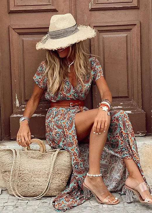 Adriana – Boho-Chic Sommerkleid