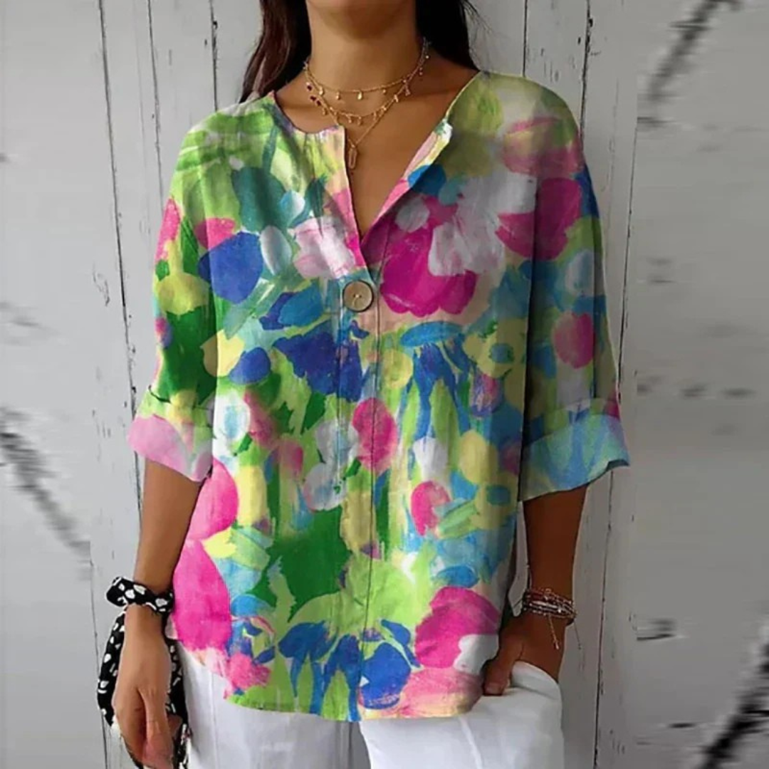 Giovanna – Zeitlose Vintage-Bluse