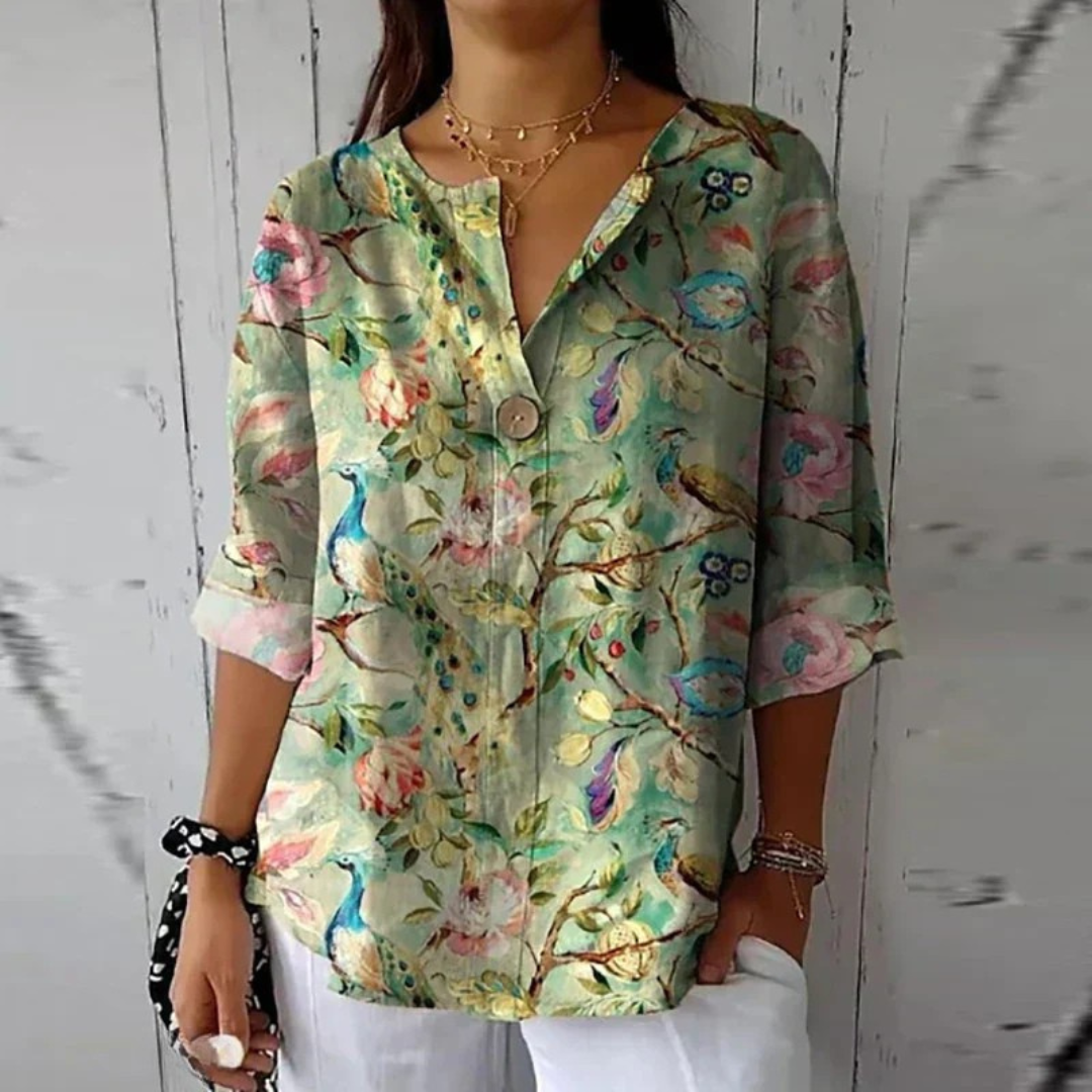 Giovanna – Zeitlose Vintage-Bluse
